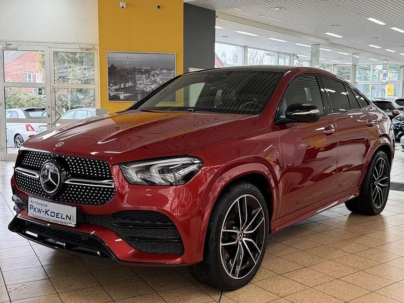 Hyazinthrot metalliclack (metallic) Gebraucht 2021 Mercedes GLE400 AMG line SUV | 74.999 € (Etwas zu teuer) - Bild 1/4