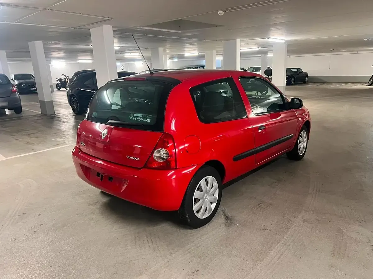 Gebraucht Renault Clio Campus 75 PS (55 kW) 2012 Rot Kleinwagen
