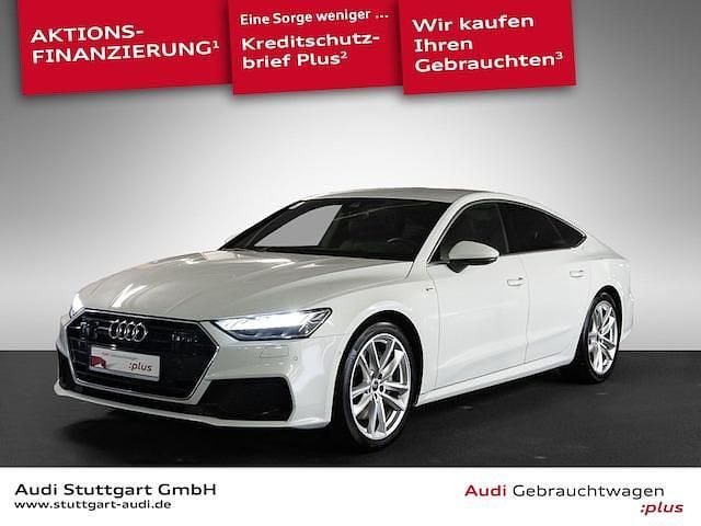 Gebraucht Audi A7 Sportback 299 PS (219 kW) 2023 Weiss Kleinwagen