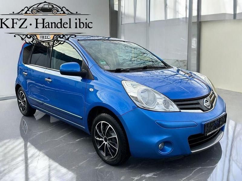 Gebraucht Nissan Note I-Way 88 PS (64 kW) 2011 Blau Kleinwagen