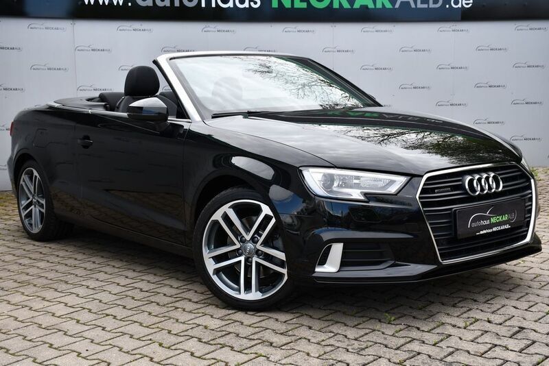 Mythosschwarz Gebraucht 2020 Audi A3 Cabriolet Sport Cabrio | 25.900 € (Fairer Preis) - Bild 1/4