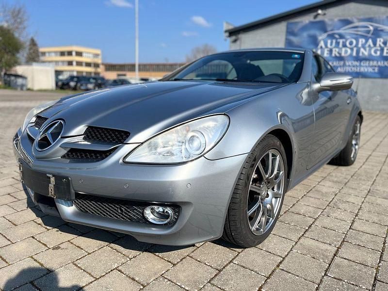 Gebraucht Mercedes SLK200 184 PS (135 kW) 2008 Silber Cabrio