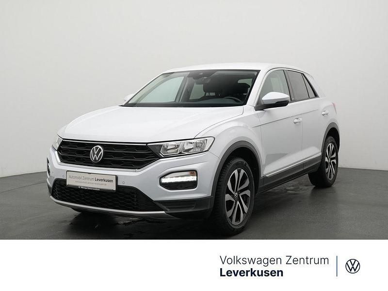 Gebraucht VW T-Roc Active 150 PS (110 kW) 2021 Schwarz / white silver (metallic) SUV