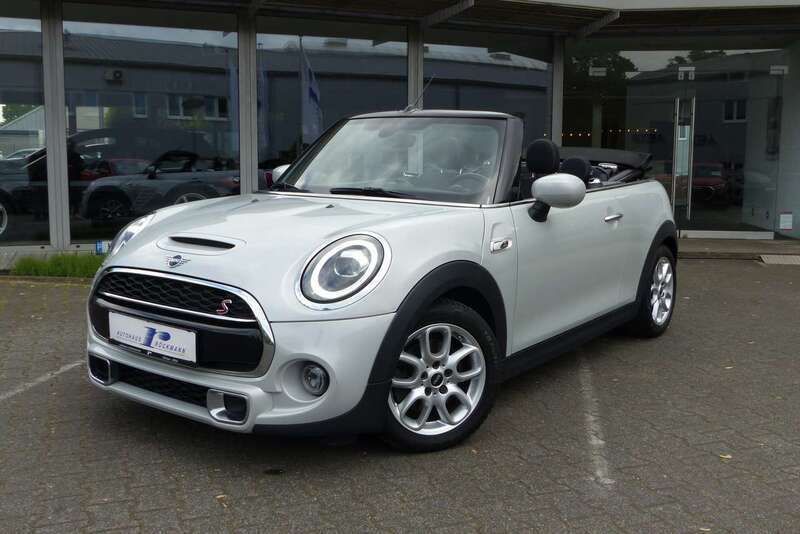 White silver metallic Gebraucht 2020 Mini Cooper S Cabriolet Cabrio | 21.880 € (Fairer Preis) - Bild 1/4