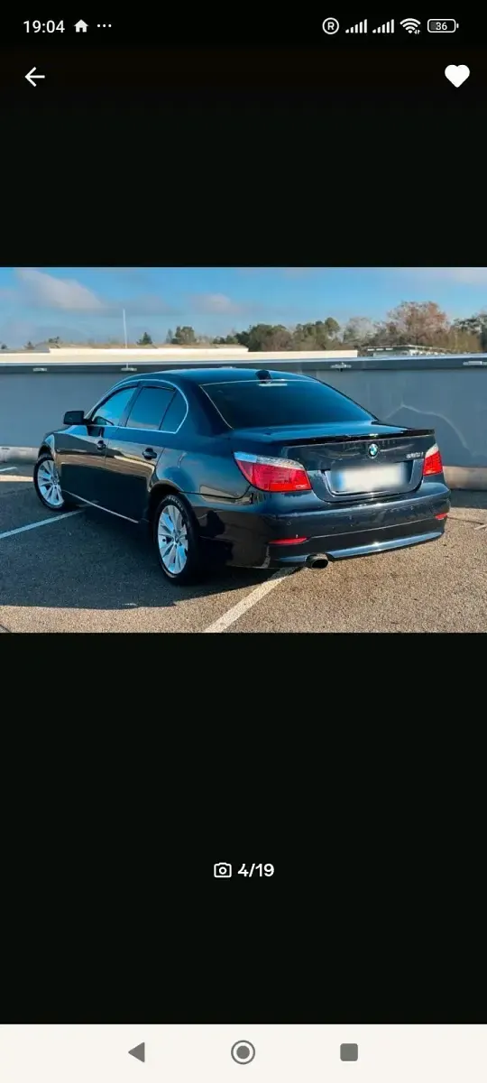 Gebraucht BMW 520 170 PS (125 kW) 2007 Blau Limousine