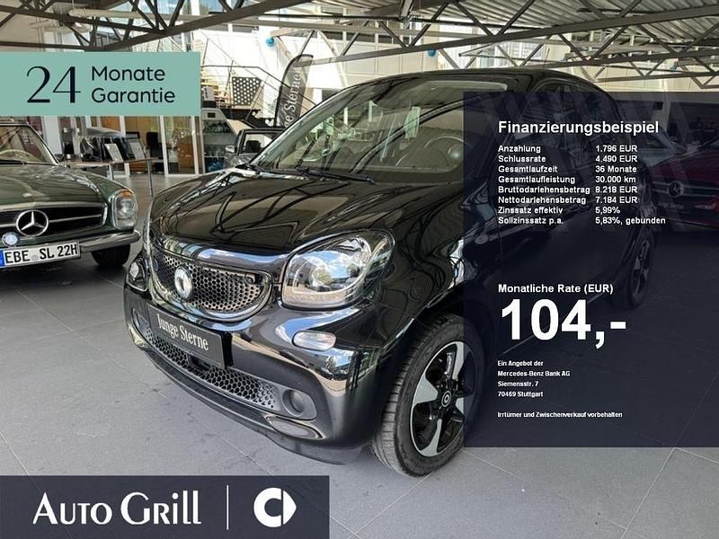 Gebraucht Smart ForFour Electric Drive 60 kW (82 PS) 2020 Karosserie in black Limousine