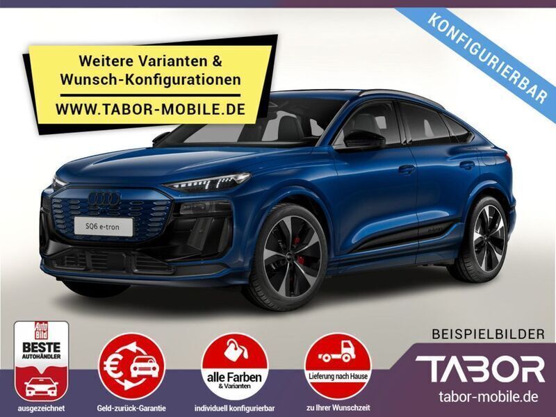 Magnetgrau Neu 2024 Audi SQ6 Sportback e-tron Performance SUV | 81.688 € - Bild 1/4