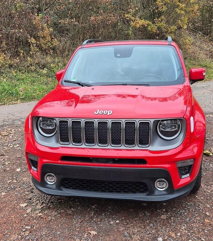 Rot Gebraucht 2021 Jeep Renegade Limited SUV | 19.200 € (Superpreis) - Bild 1/4