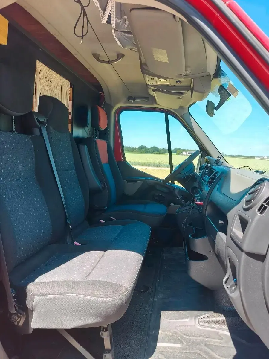 Gebraucht Opel Movano 125 PS (91 kW) 2011 Rot Van / Kleinbus