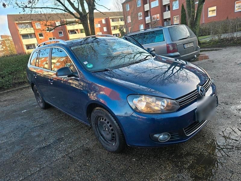 Blau Gebraucht 2012 VW Golf VII Kombi | 2.900 € (Superpreis) - Bild 1/4