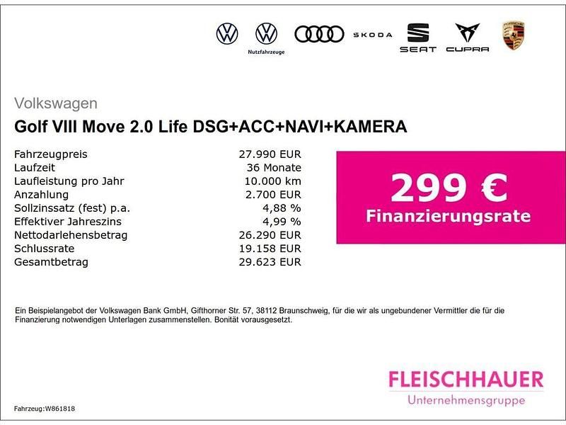 Gebraucht VW Golf VIII Move 150 PS (110 kW) 2024 Grau Kombi