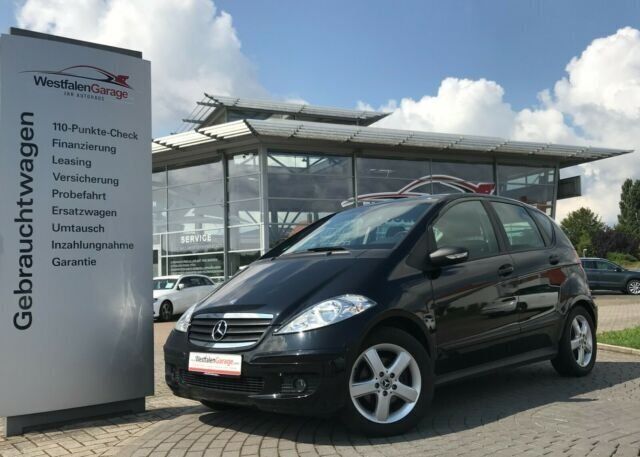 Schwarz metallic Gebraucht 2008 Mercedes A170 Classic Limousine | 3.990 € (Etwas zu teuer) - Bild 1/4