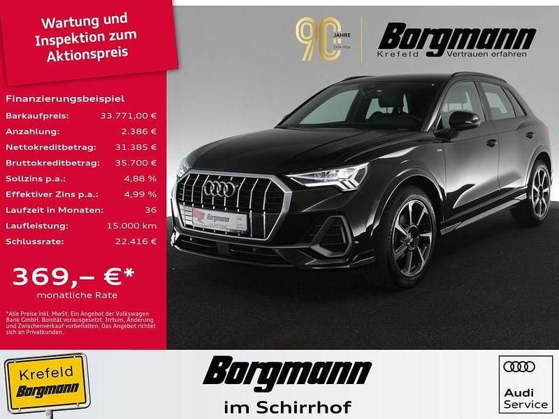Gebraucht Audi Q3 S-Line 150 PS (110 kW) 2024 Schwarz SUV