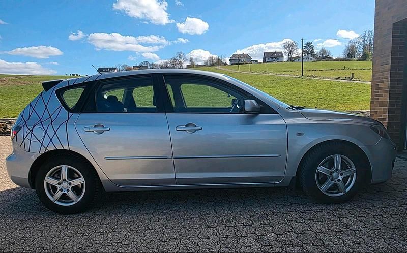 Gebraucht Mazda 3 105 PS (77 kW) 2007 Silber Kleinwagen