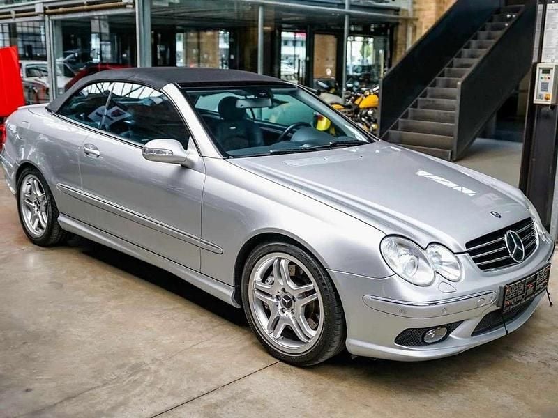 Silber Gebraucht 2003 Mercedes CLK55 AMG AMG Cabrio | 22.000 € (Fairer Preis) - Bild 1/4