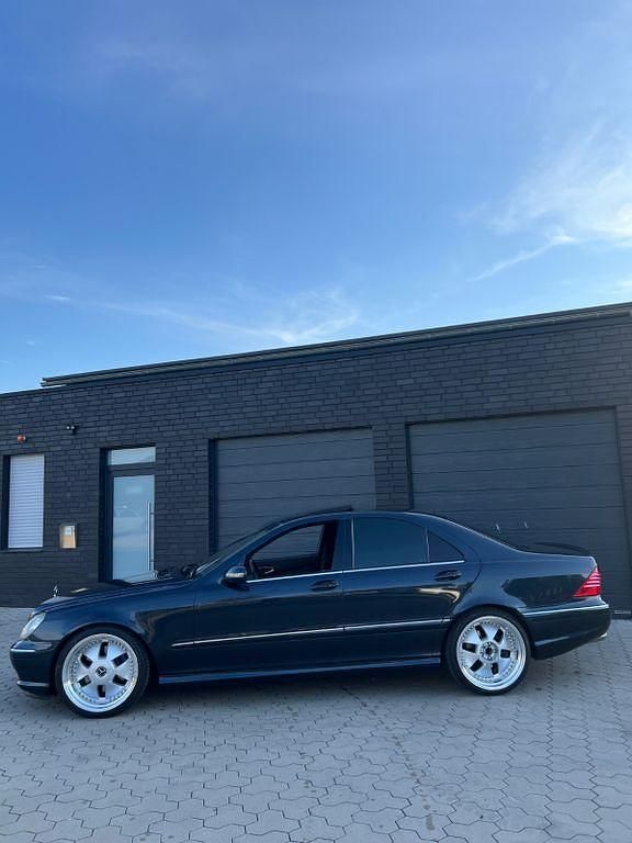 Schwarz Gebraucht 2003 Mercedes S430 Limousine | 8.799 € - Bild 1/4