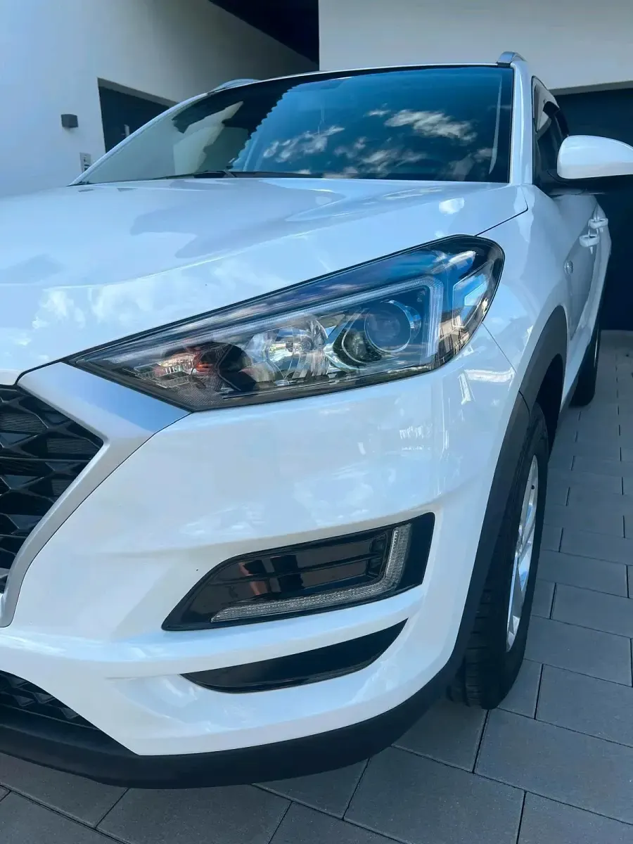 Gebraucht Hyundai Tucson 132 PS (97 kW) 2019 Weiß SUV