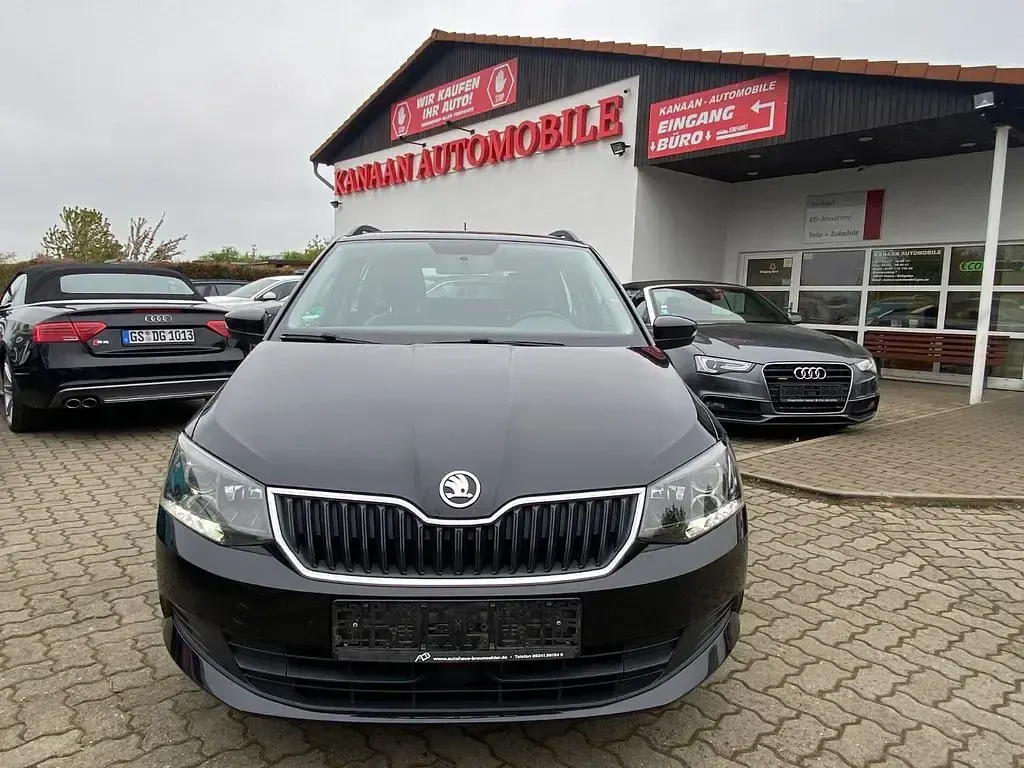 Gebraucht Skoda Fabia Ambition 90 PS (66 kW) 2017 Schwarz Kombi