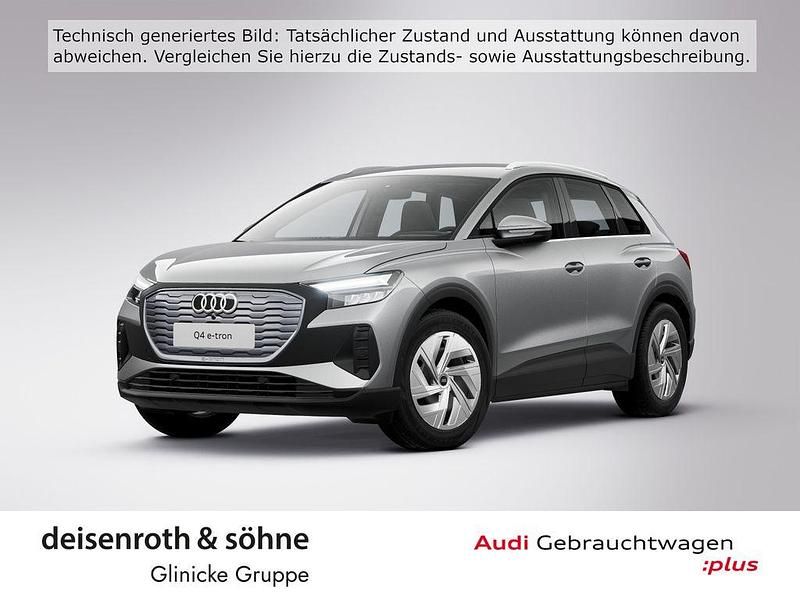 Taifungrau metallic Gebraucht 2022 Audi Q4 e-tron Comfort SUV | 32.850 € (Fairer Preis) - Bild 1/4
