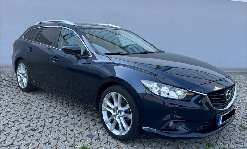 Blau Gebraucht 2015 Mazda 6 Center-Line Limousine | 9.349 € (Fairer Preis) - Bild 1/4