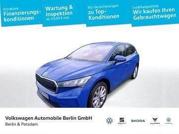 Energyblau Gebraucht 2021 Skoda Enyaq iV Loft SUV | 27.990 € (Guter Preis) - Bild 1/3