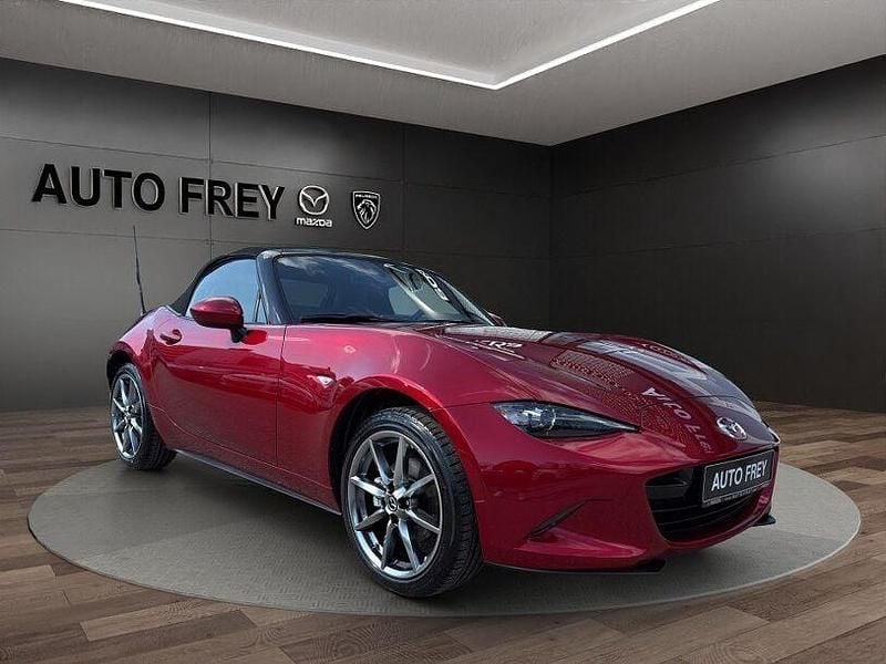 Gebraucht Mazda MX5 Selection 184 PS (135 kW) 2022 Soul red crystal m Cabrio