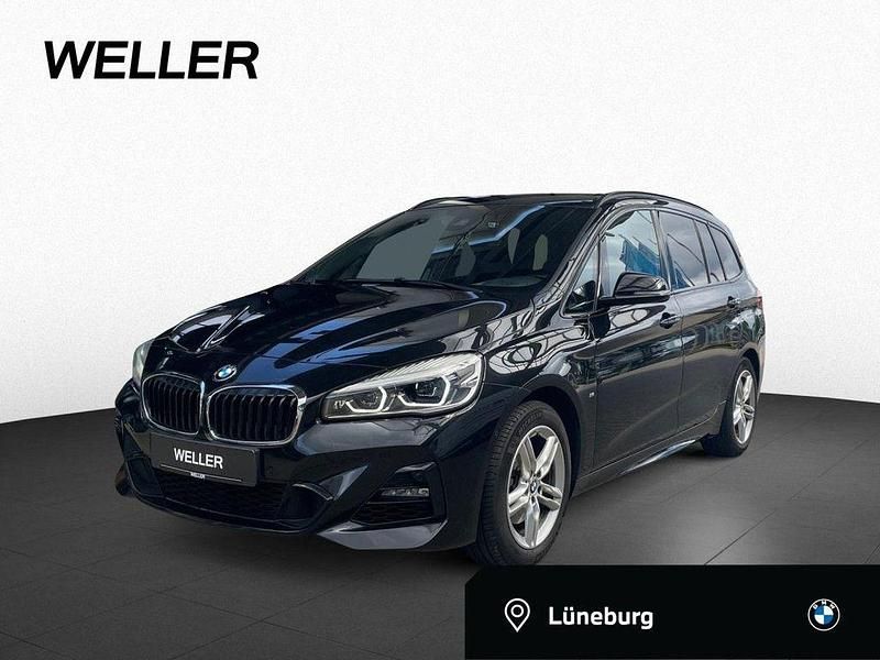 Black sapphire (schwarz) Gebraucht 2020 BMW 218 Gran Tourer M Sport Van / Kleinbus | 21.990 € (Fairer Preis) - Bild 1/4