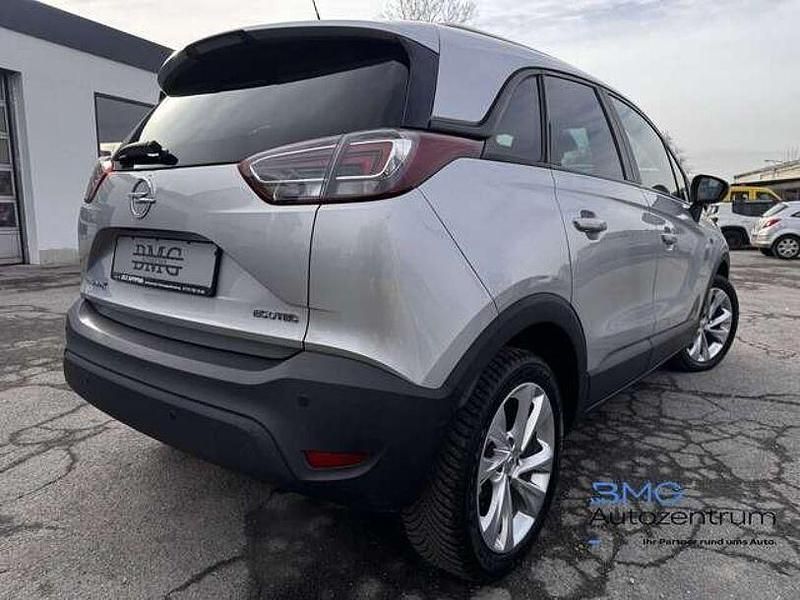 Gebraucht Opel Crossland X Edition 110 PS (80 kW) 2019 Argon silber/ice silver (m2) SUV