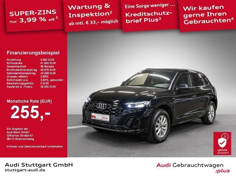 Schwarz Gebraucht 2024 Audi Q5 S-Line SUV | 49.920 € (Etwas zu teuer) - Bild 1/2