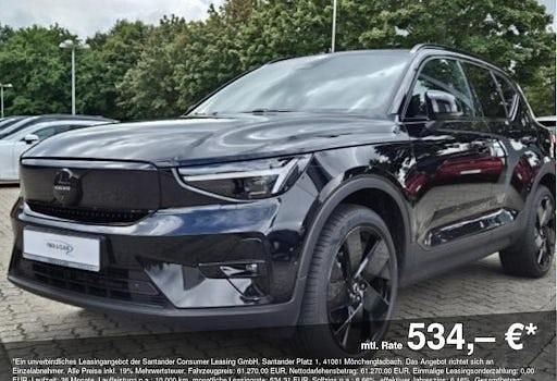 Neu Volvo EX40 Plus 185 kW (252 PS) 2025 Schwarz SUV