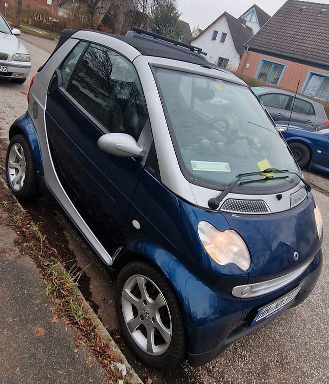 Gebraucht Smart ForTwo Cabrio Passion 61 PS (44 kW) 2004 Blau Cabrio