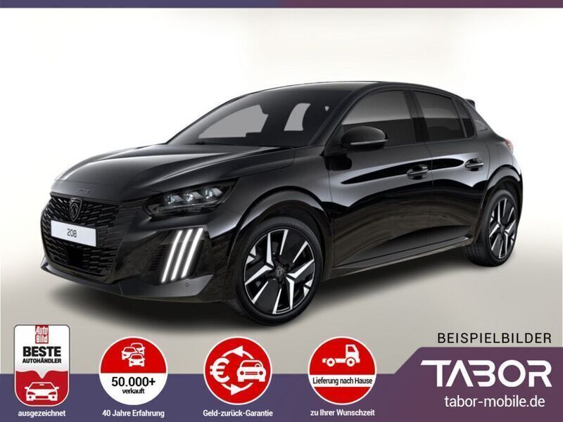 Perla nera schwarz metallic Neu 2025 Peugeot 208 GT Kleinwagen | 23.988 € (Superpreis) - Bild 1/4