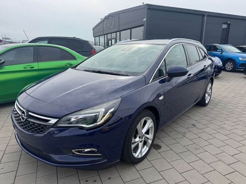 Gebraucht Opel Astra Dynamic 110 PS (80 kW) 2016 Royal blau (s2) Kombi