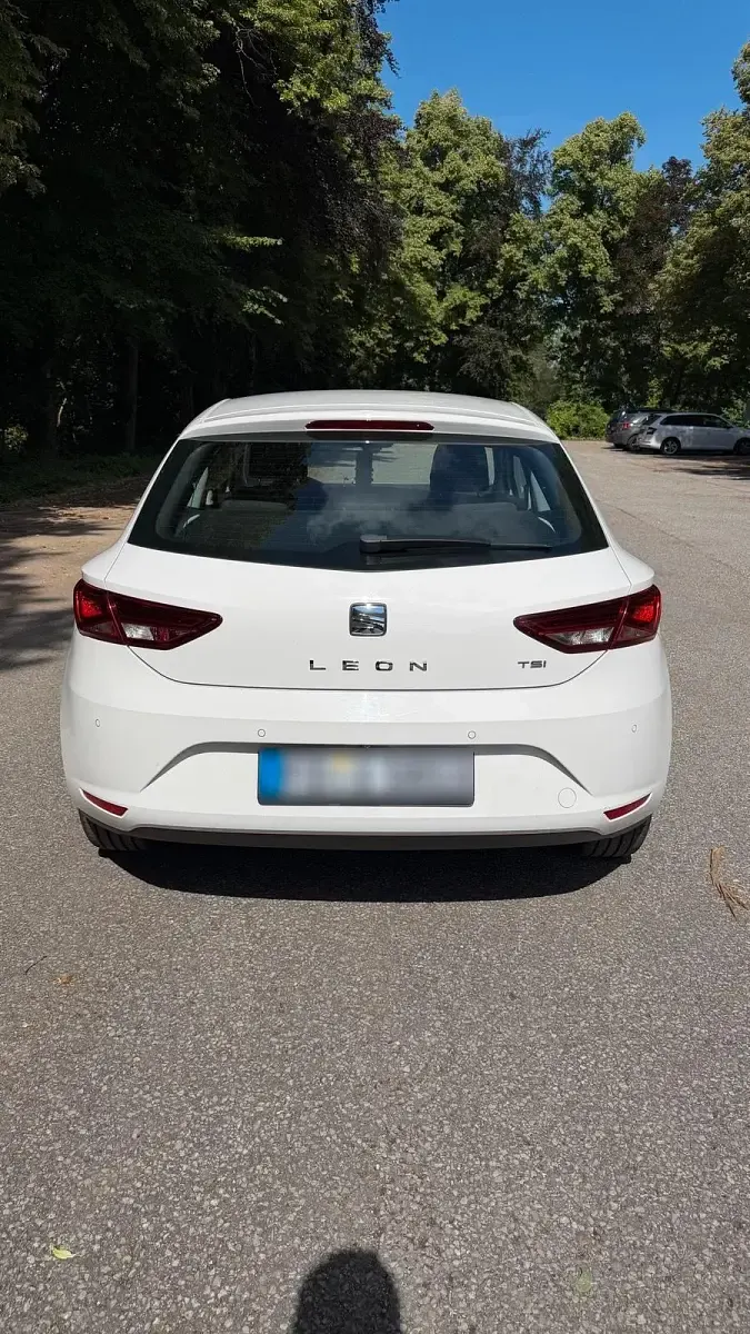 Gebraucht Seat Leon SC Style 110 PS (80 kW) 2016 Weiß Kleinwagen