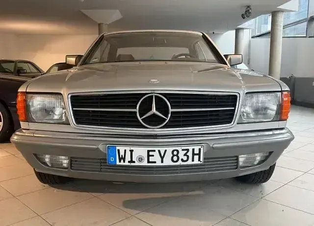 Gebraucht Mercedes 500 231 PS (169 kW) 1983 Silber Coupé