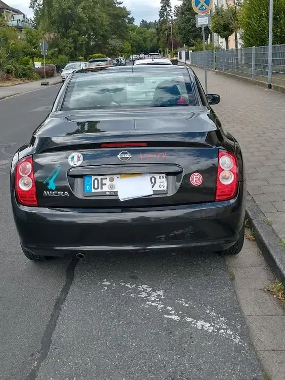Gebraucht Nissan Micra C+C 88 PS (64 kW) 2006 Schwarz Cabrio