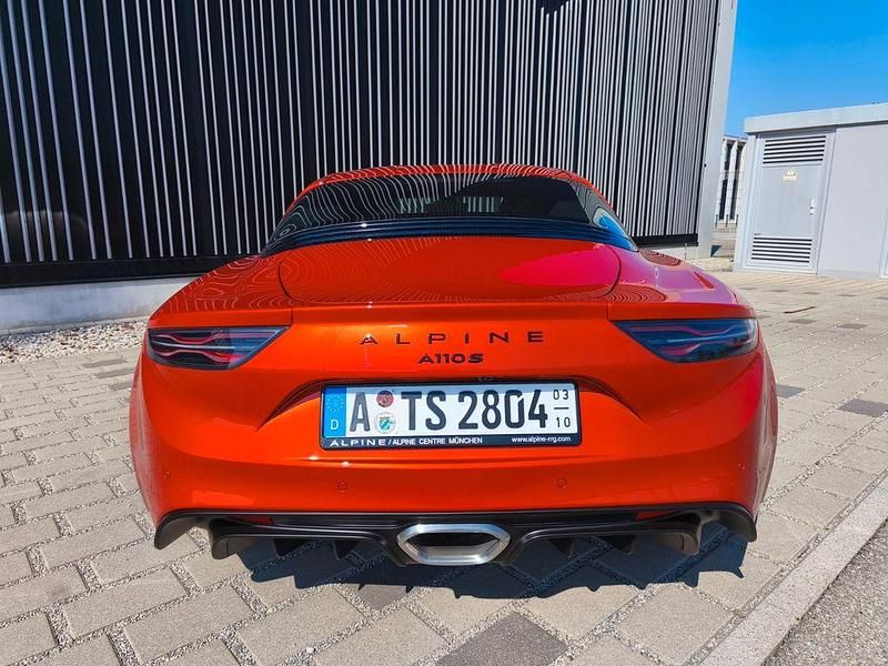 Ny Alpine A110 300 HK (220 kW) 2025 Orange Coupe