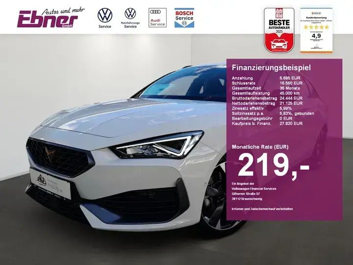 Candy weiss Gebraucht 2022 Cupra Leon Kombi | 27.820 € (Fairer Preis) - Bild 1/4