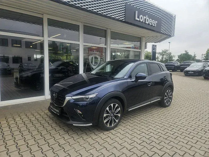 Gebraucht Mazda CX-3 Inclusive 150 PS (110 kW) 2019 Blau SUV