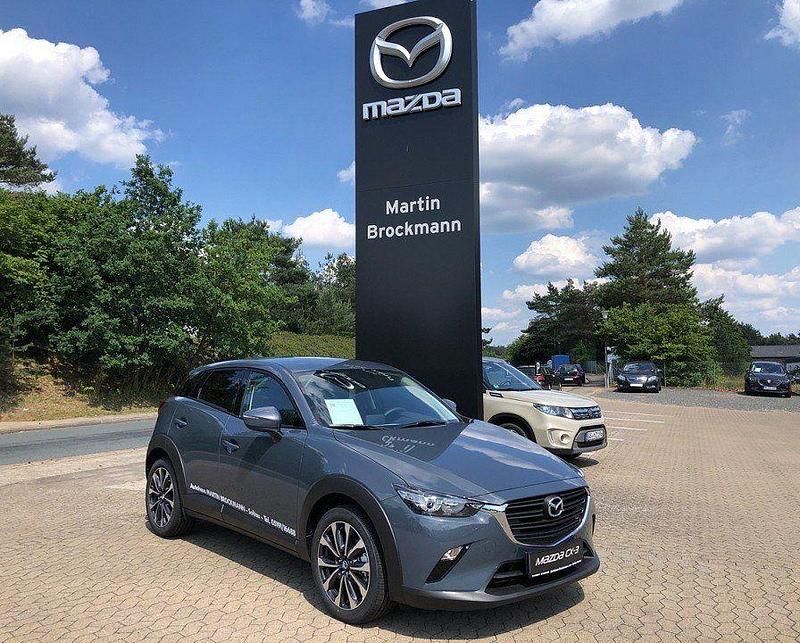 Grau Gebraucht 2021 Mazda CX-3 Ad'Vantage SUV | 15.890 € (Superpreis) - Bild 1/4