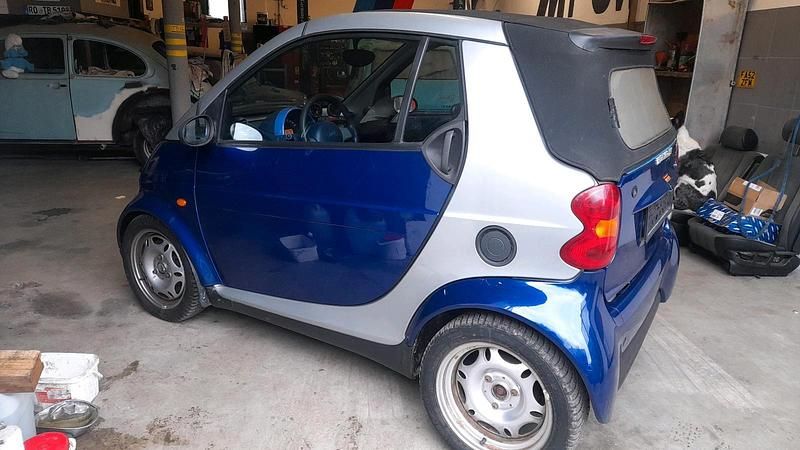 Gebraucht Smart ForTwo Cabrio 54 PS (39 kW) 2008 Blau Cabrio