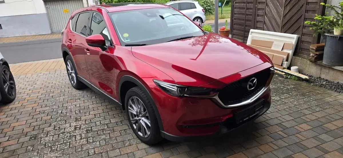Gebraucht Mazda CX-5 184 PS (135 kW) 2019 Rot SUV