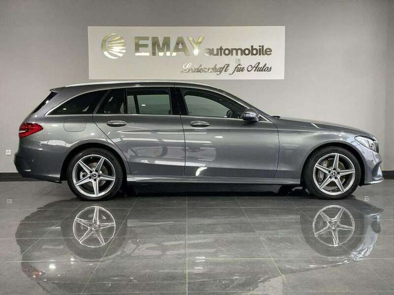 Gebraucht Mercedes C220 AMG line 170 PS (125 kW) 2018 Grau Kombi
