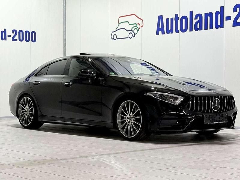 Obsidianschwarz (metallic) Gebraucht 2020 Mercedes CLS450 AMG Coupé | 49.900 € (Fairer Preis) - Bild 1/4