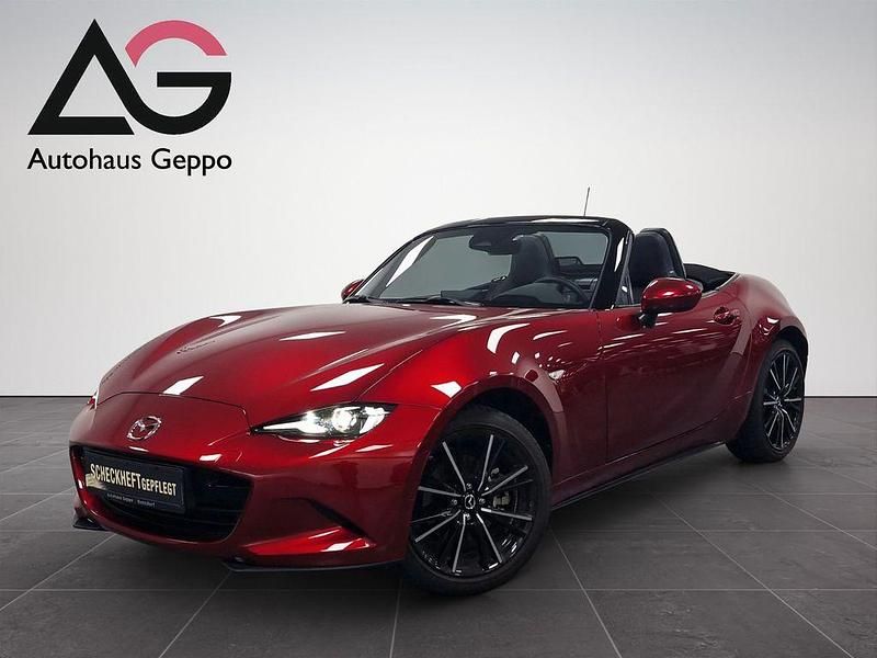 Rot Gebraucht 2025 Mazda MX5 Exclusive-Line Cabrio | 36.900 € (Fairer Preis) - Bild 1/4