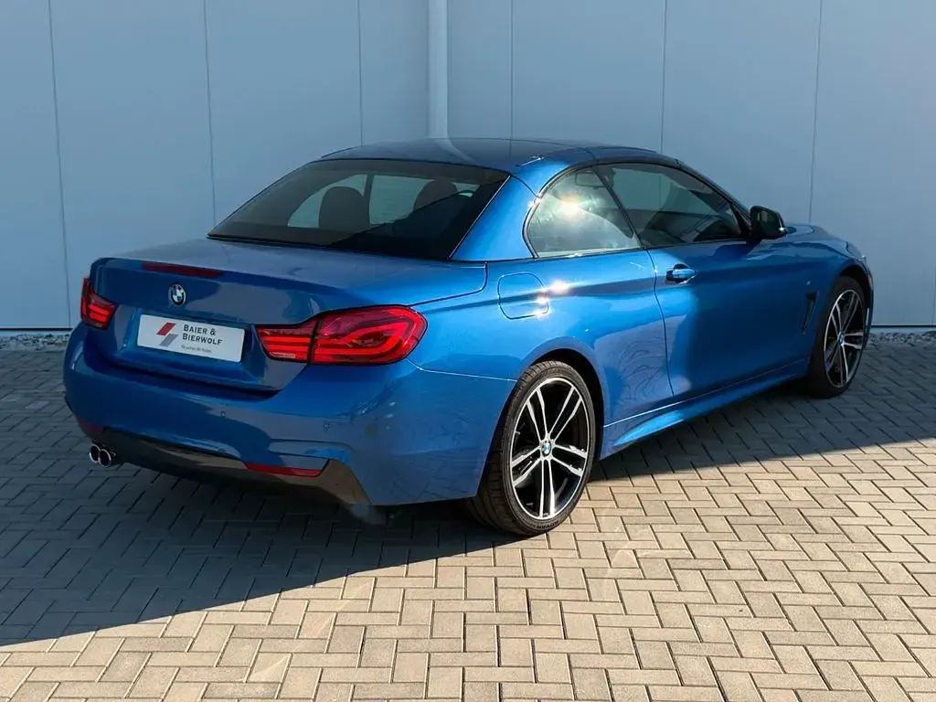Gebraucht BMW 435 M Sport 313 PS (230 kW) 2018 Blau Cabrio