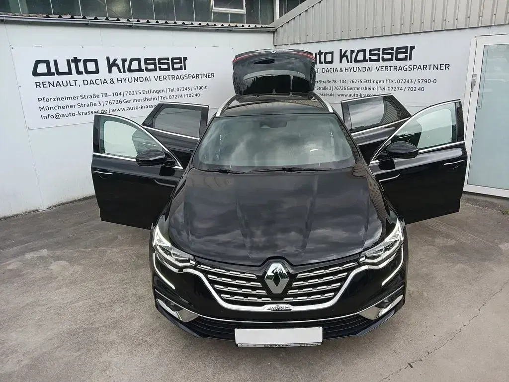 Gebraucht Renault Talisman GrandTour Initiale Paris 158 PS (116 kW) 2022 Blackpearlschwarz Kombi