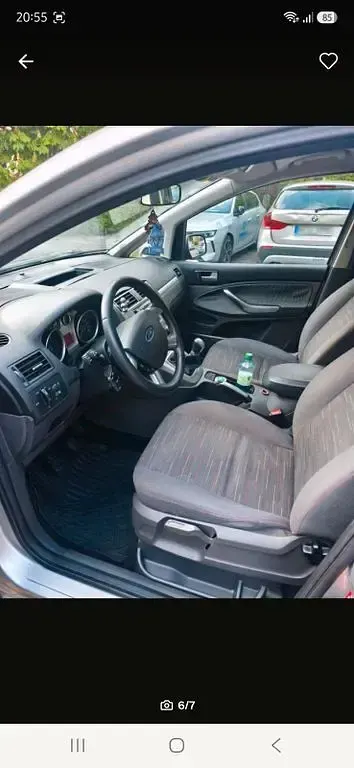 Gebraucht Ford C-MAX Ambiente 90 PS (66 kW) 2010 Silber Van / Kleinbus