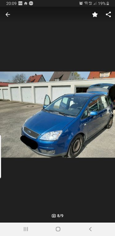 Gebraucht Ford C-MAX 145 PS (106 kW) 2006 Blau Van / Kleinbus
