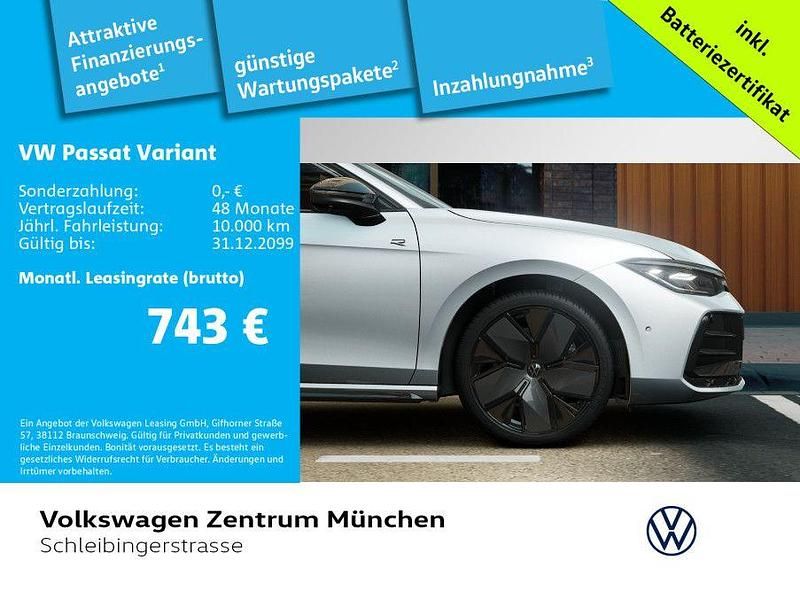 Oyster silver metallic Gebraucht 2025 VW Passat R-line Kombi | 55.980 € (Fairer Preis) - Bild 1/3